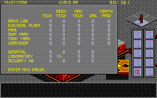 Utopia - The New Worlds [datadisk] atari screenshot